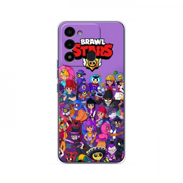 Чехлы Brawl Stars для TECNO Spark GO (2022) (AlphaPrint)