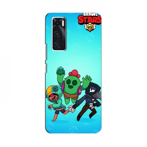 Чехлы Brawl Stars для ViVO V20 se (AlphaPrint)