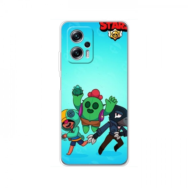 Чехлы Brawl Stars для Xiaomi POCO X4 GT (AlphaPrint)