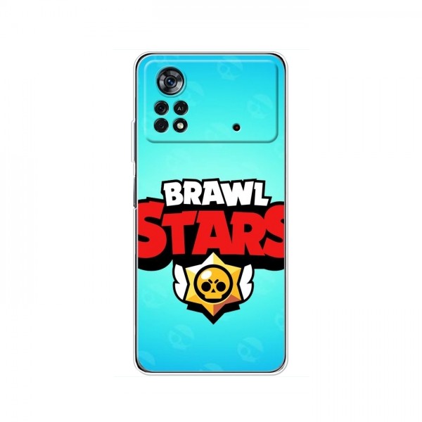 Чехлы Brawl Stars для Xiaomi POCO X4 Pro 5G (AlphaPrint)