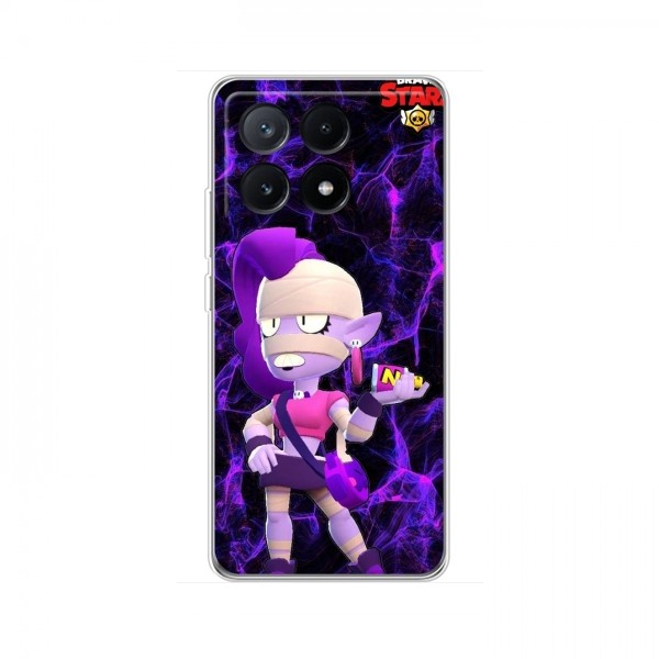 Чехлы Brawl Stars для Xiaomi POCO X6 Pro (5G) (AlphaPrint)