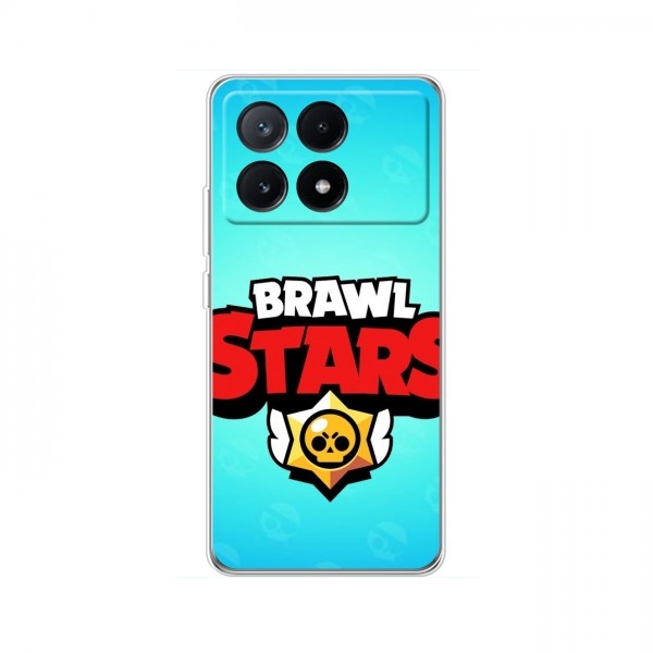 Чехлы Brawl Stars для Xiaomi POCO X6 Pro (5G) (AlphaPrint)