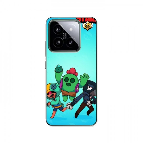 Чехлы Brawl Stars для Xiaomi 14 Pro (AlphaPrint)