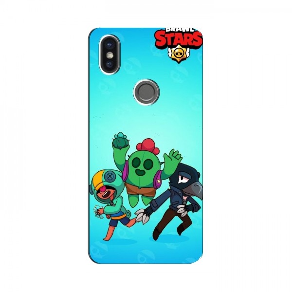 Чехлы Brawl Stars для Xiaomi Mi6X (AlphaPrint)