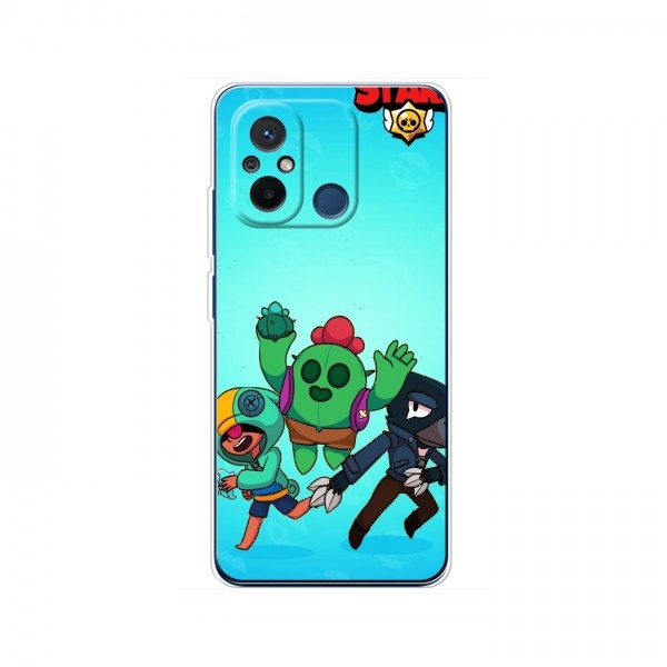 Чехлы Brawl Stars для Xiaomi POCO C55 (AlphaPrint)