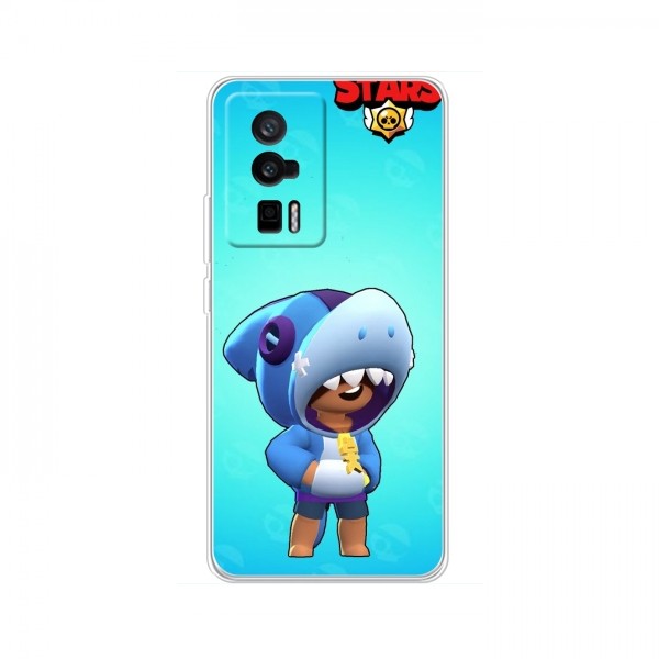 Чехлы Brawl Stars для Xiaomi POCO F5 Pro (AlphaPrint)