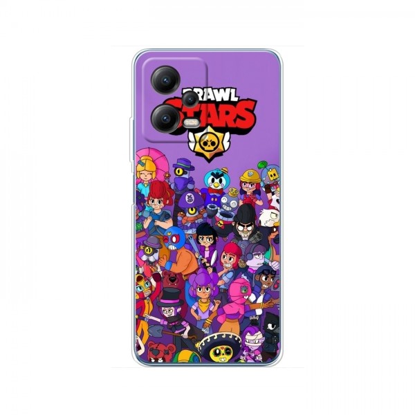 Чехлы Brawl Stars для Xiaomi POCO X5 (5G) (AlphaPrint)