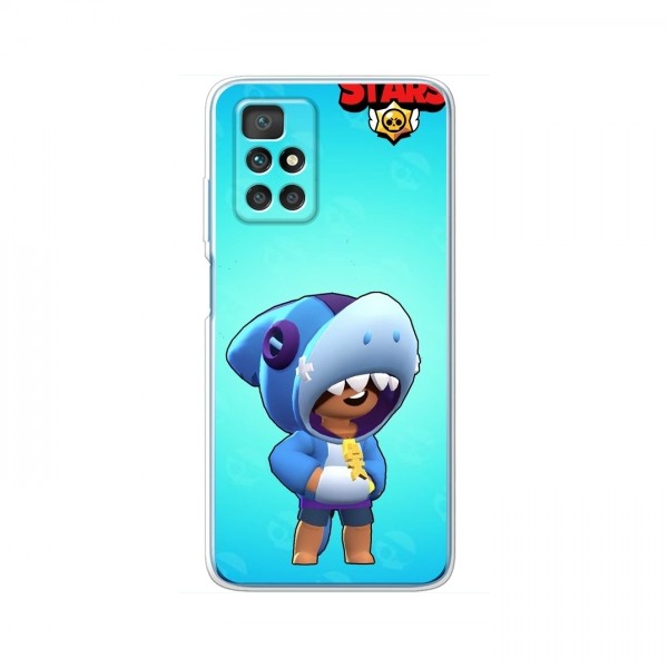 Чехлы Brawl Stars для Xiaomi Redmi 10 (AlphaPrint)