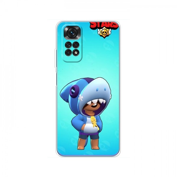 Чехлы Brawl Stars для Xiaomi Redmi Note 11 / 11S (Global Version) (AlphaPrint)