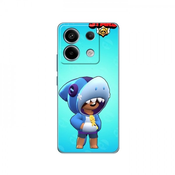 Чехлы Brawl Stars для Xiaomi Redmi Note 13 Pro (4G) (AlphaPrint)