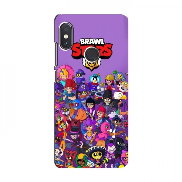 Чехлы Brawl Stars для Xiaomi Redmi Note 5 (AlphaPrint)