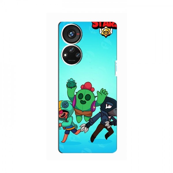 Чехлы Brawl Stars для ZTE Blade V40s (AlphaPrint)