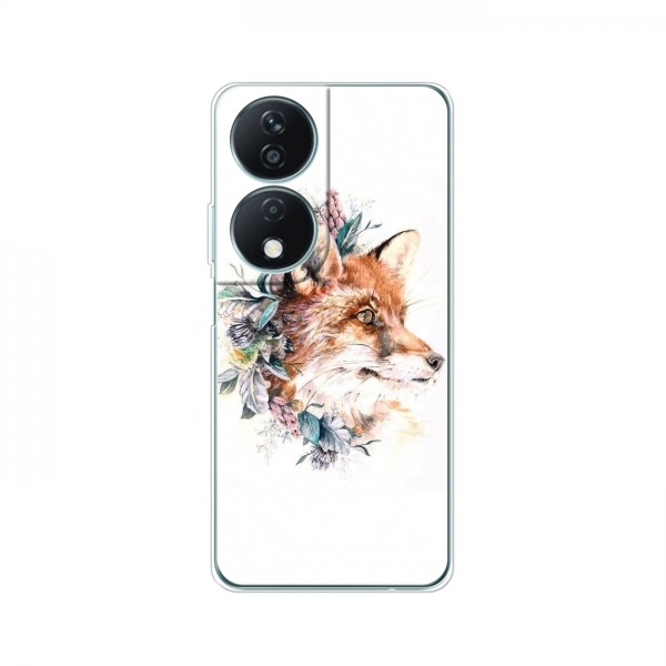 Чехлы с картинкой Лисички для Huawei Honor X7b (VPrint)