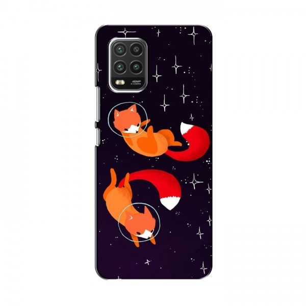 Чехлы с картинкой Лисички для Xiaomi Mi 10 Lite (VPrint)