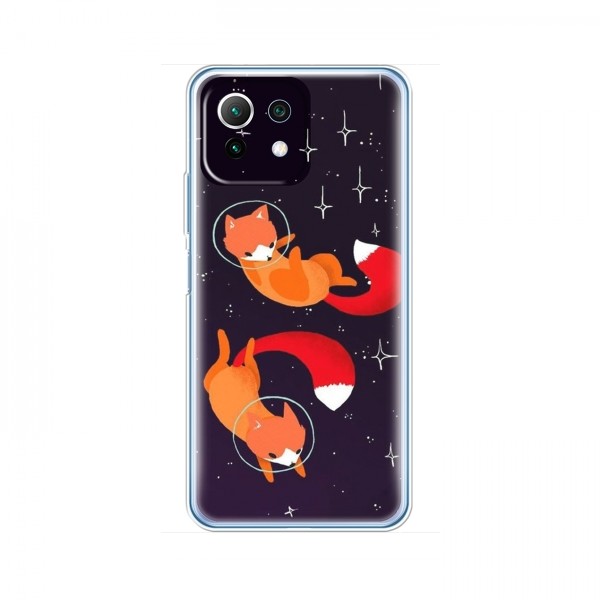 Чехлы с картинкой Лисички для Xiaomi Mi 11 (VPrint)