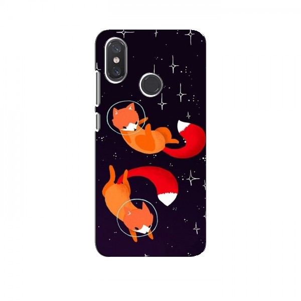 Чехлы с картинкой Лисички для Xiaomi Mi8 (VPrint)
