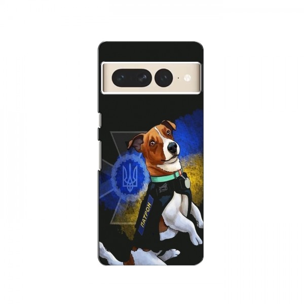 Чехлы с картинкой собаки Патрон для Гугл Пиксель 7 Про (AlphaPrint)