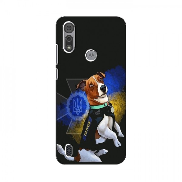 Чехлы с картинкой собаки Патрон для Мото Е6с (AlphaPrint)