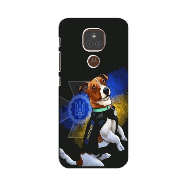 Чехлы с картинкой собаки Патрон для Мото Е7 Плюс (AlphaPrint)