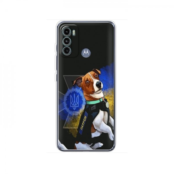 Чехлы с картинкой собаки Патрон для Мото G60 (AlphaPrint)