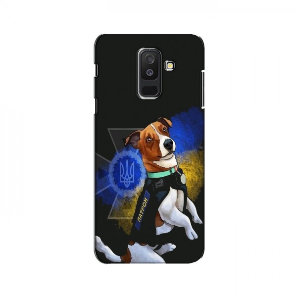 Чехлы с картинкой собаки Патрон для Samsung A6 Plus 2018, A6 Plus 2018, A605 (AlphaPrint)