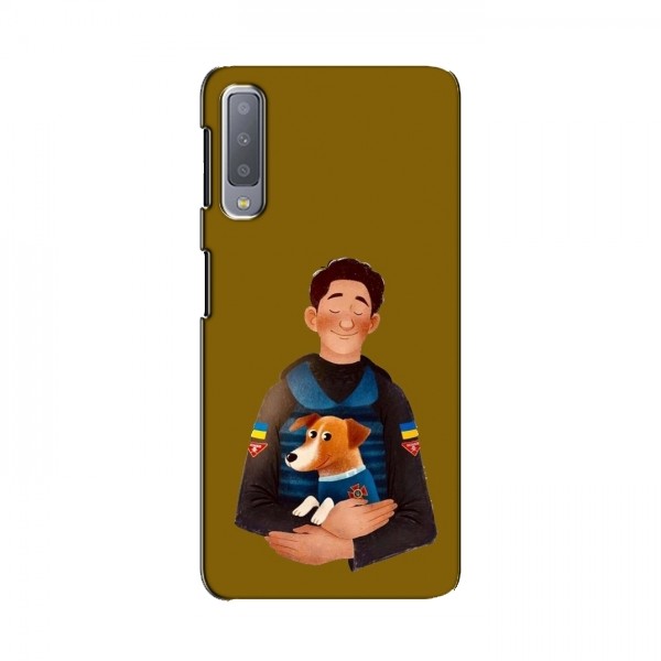 Чехлы с картинкой собаки Патрон для Samsung A7-2018, A750 (AlphaPrint)