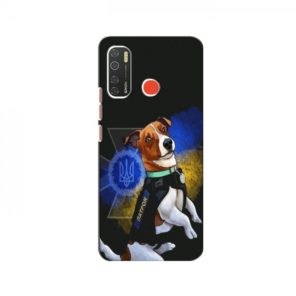 Чехлы с картинкой собаки Патрон для Техно Камон 15 (AlphaPrint)