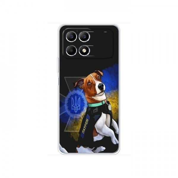 Чехлы с картинкой собаки Патрон для ПОКО Ф6 Про (AlphaPrint)