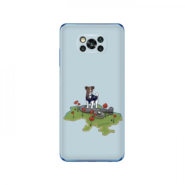 Чехлы с картинкой собаки Патрон для Поко X3 Про (AlphaPrint)