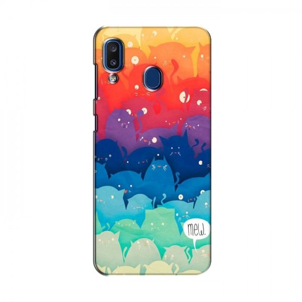 Чехлы для Samsung Galaxy A20 2019 (A205F) - с картинкой (Стильные) (AlphaPrint)