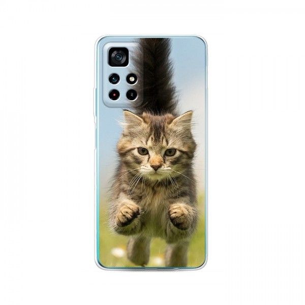 Чехлы с Котиками для Поко М4 Про 5G (VPrint)
