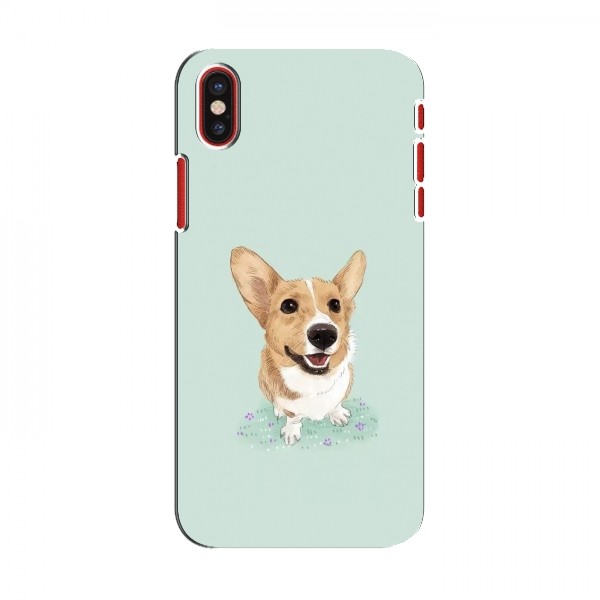 Чехлы с собаками для iPhone X (VPrint)