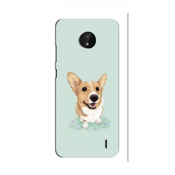 Чехлы с собаками для Nokia C20 (VPrint)