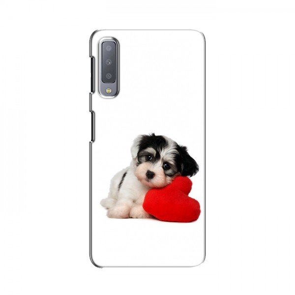 Чехлы с собаками для Samsung A7-2018, A750 (VPrint)