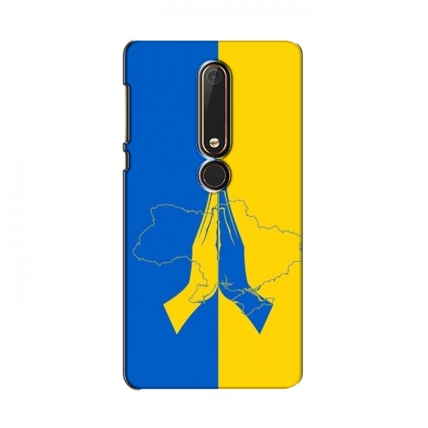 Чехлы для Nokia 6 2018 - Укр. Символика (AlphaPrint)