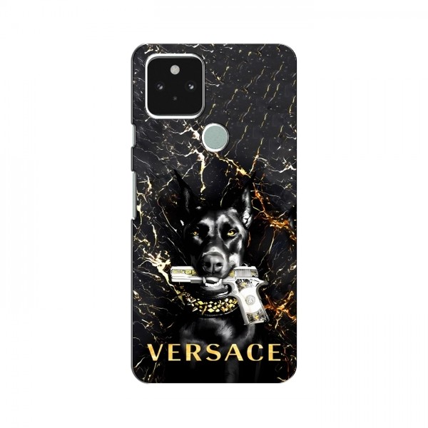 Чехлы VERSACE для Гугл Пиксель 4а (PREMIUMPrint)