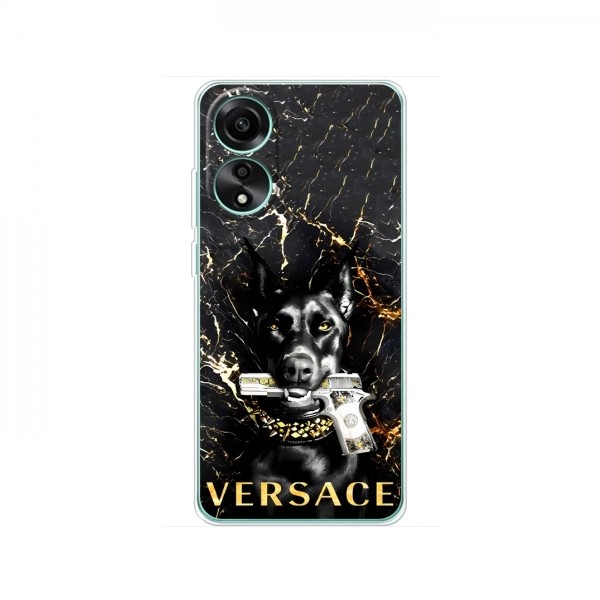 Чехлы VERSACE для Оппо А78 (PREMIUMPrint)