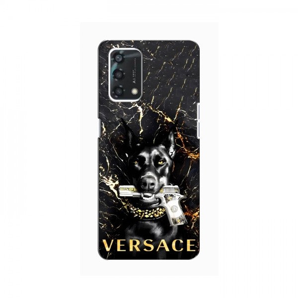 Чехлы VERSACE для Оппо А95 (PREMIUMPrint)