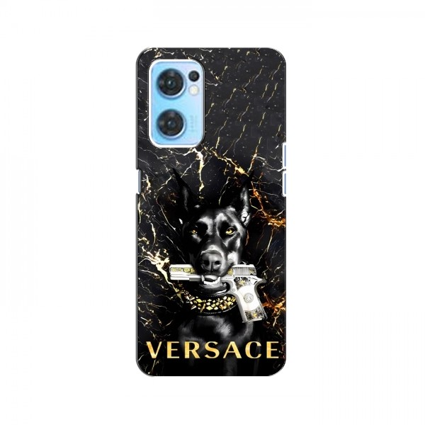 Чехлы VERSACE для Оппо Рено 7 4G (PREMIUMPrint)