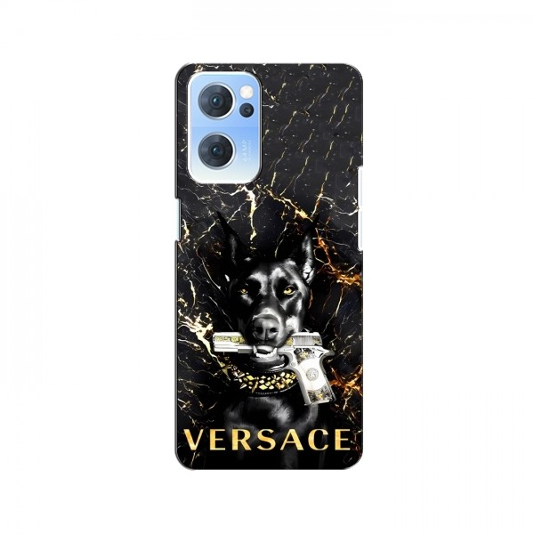 Чехлы VERSACE для Оппо Рено 7 (5G) (PREMIUMPrint)