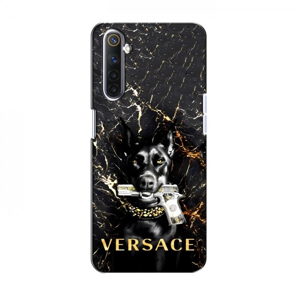 Чехлы VERSACE для Реалми 6 (PREMIUMPrint)