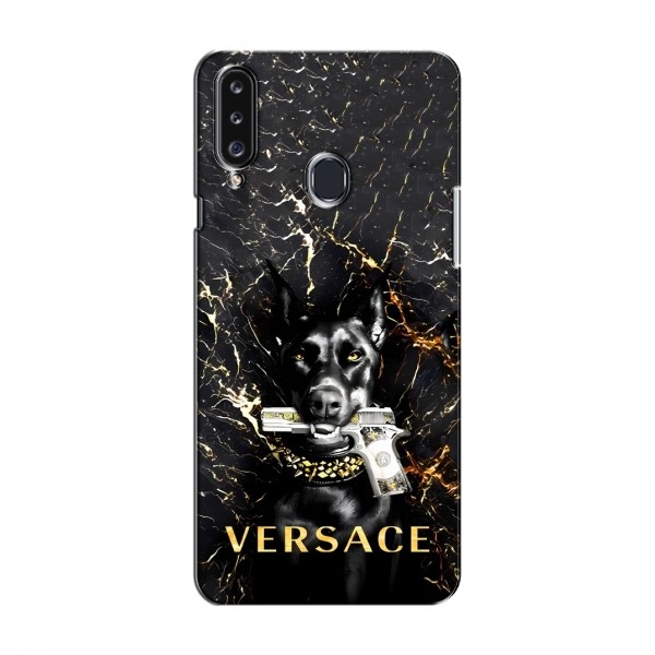 Чехлы VERSACE для Самсунг А20с (PREMIUMPrint)