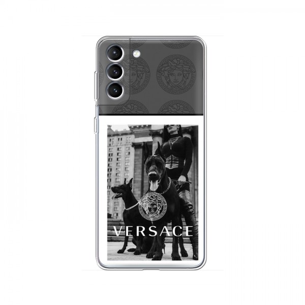 Чехлы VERSACE для Самсунг S22 (PREMIUMPrint)