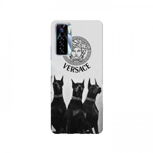 Чехлы VERSACE для Техно Камон 17 Про (PREMIUMPrint)