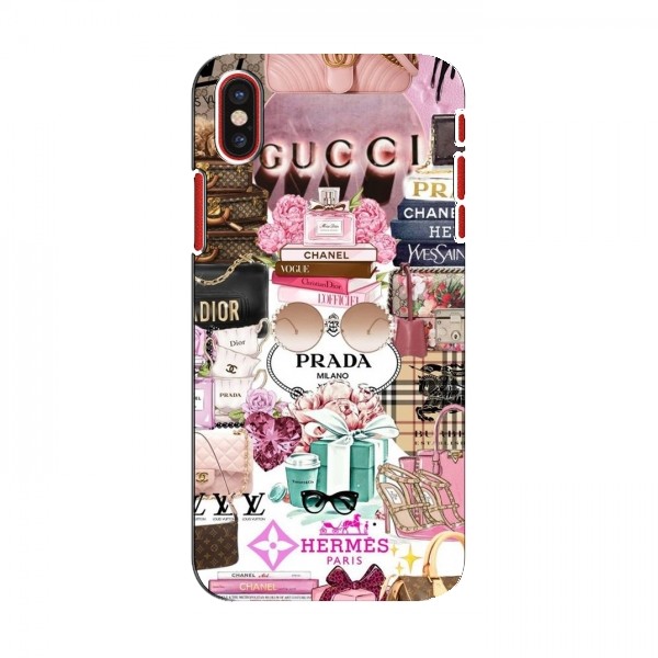 Чехол (Dior, Prada, YSL, Chanel) для iPhone X