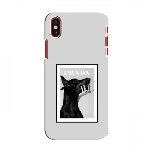 Чехол (Dior, Prada, YSL, Chanel) для iPhone X