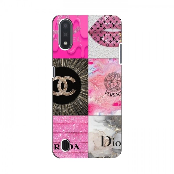 Чехол (Dior, Prada, YSL, Chanel) для Samsung Galaxy A01 (A015)