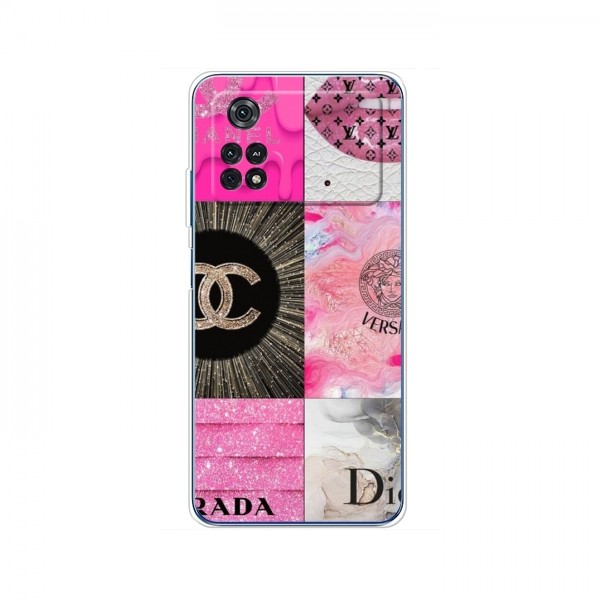 Чехол (Dior, Prada, YSL, Chanel) для Xiaomi POCO M4 Pro 4G