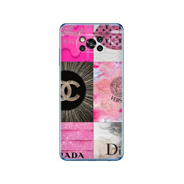 Чехол (Dior, Prada, YSL, Chanel) для Xiaomi POCO X3