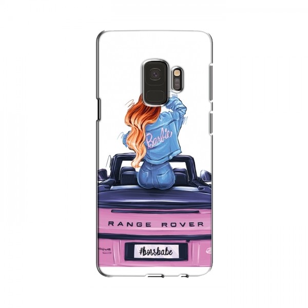 Чехол для Samsung S9 (AlphaPrint) с печатью (ПРОЗРАЧНЫЙ ФОН)